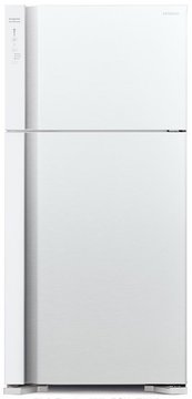 Холодильник Hitachi с верхн. мороз., 184x86х74, холод.отд.-405л, мороз.отд.-145л, 2дв., А++, NF, инв., зона нулевая, белый (стекло) R-VG660PUC7-1GPW R-V660PUC7-1PWH фото