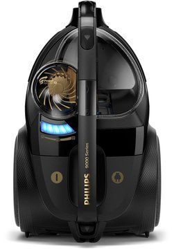 Пилосос Philips контейнерний 9000 series, 900Вт, конт пил -2,2л, НЕРА13, турбощітка, керув. потужності на ручці, чорний (XB9154/09) XB9154/09 фото