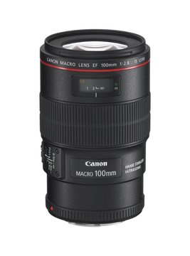 Объектив Canon EF 100mm f / 2.8L IS USM Macro (3554B005) 3554B005 фото