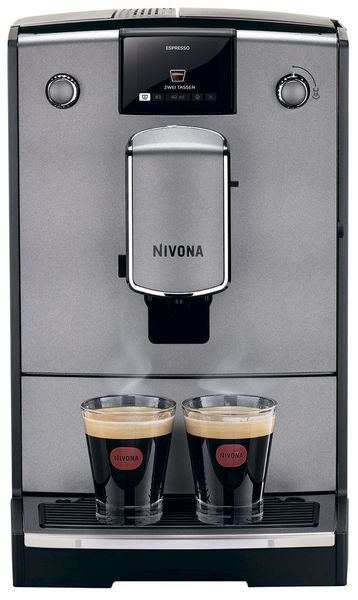 Кавомашина Nivona CafeRomatica, 2.2л, зерно+мелена, автомат.капуч, авторецептів -5, сріблястий NICR695 фото