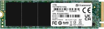 Накопичувач SSD Transcend M.2 1TB PCIe 3.0 MTE110Q (TS1TMTE110Q) TS1TMTE110Q фото