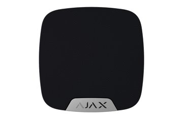 Бездротова сирена для приміщень Ajax HomeSiren, 105 дБ, jeweller, бездротова, чорний (000001141) 000001141 фото