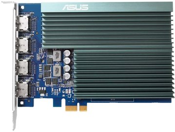 Відеокарта ASUS GeForce GT 730 2GB GDDR5 Silent loe 4 HDMI GT730-4H-SL-2GD5 90YV0H20-M0NA00 фото