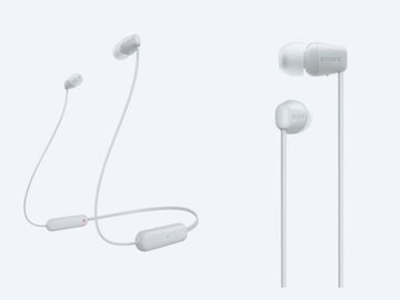 Навушники SONY WI-C100 In-ear IPX4 Wireless Білий WIC100W.CE7 WIC100 фото