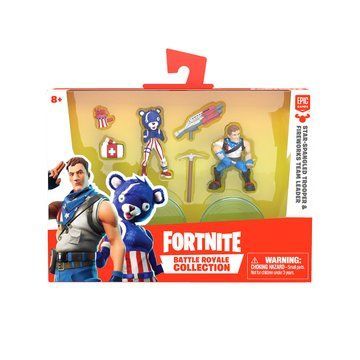 Набір ігрових фігурок FORTNITE - ЗІРКОВО-СМУГАСТИЙ БОЄЦЬ та КАПІТАН КОМАНДИ ПІРОТЕХНІКІВ (63545) 63545 фото
