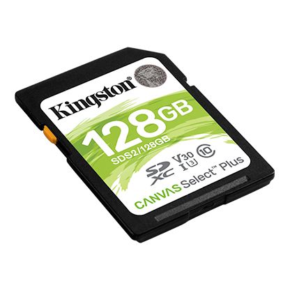 Карта памяти Kingston 128GB SDXC C10 UHS-I R100MB / s (SDS2/128GB) SDS2/128GB фото