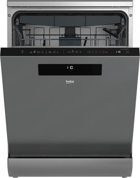 Посудомийна машина Beko, 15компл., A++, 60см, дисплей, 3й кошик, нерж (DEN48521XAD) DEN48521XAD фото