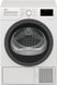 Сушильная машина Beko тепловой насос, 8кг, A++, 60см, дисплей, белый (DS8439TX)