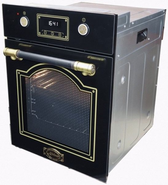 Духова шафа Kaiser електрична компактна Art Deco, 50л, A, дисплей, конвекція, чорний (EH4796AD) EH4796AD фото