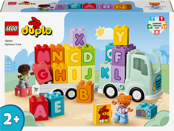 Конструктор LEGO DUPLO Town Вантажівка з абеткою 36 деталей (10421) 10421 фото