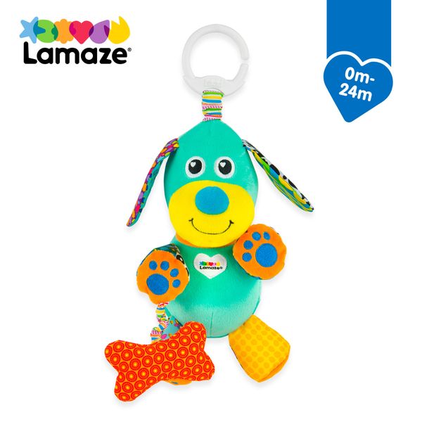 М'яка іграшка-підвіска Lamaze Собачка зі звуком L27023 фото