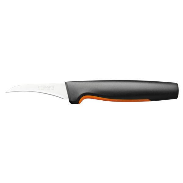 Кухонный нож для овощей изогнутый Fiskars Functional Form, 6,8см (1057545) 1057545 фото