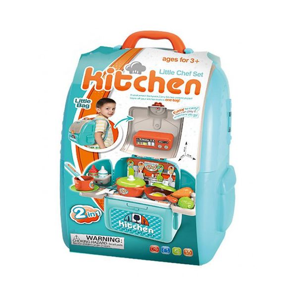 Дитячий ігровий набір Кухня 008-966A з продуктами 008-966A фото