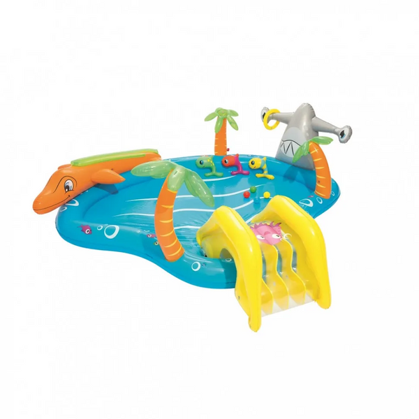 Дитячий надувний басейн "Морське життя" BW 53067 з ремкомплектом 53067 фото