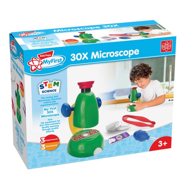 Мій перший мікроскоп 30x Edu-Toys (JS003) JS003 фото