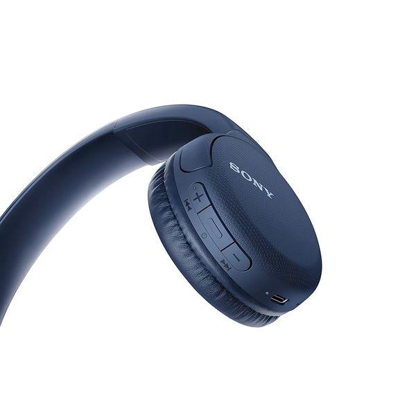 Наушники SONY WH-CH510 On-ear Wireless Mic Синий (WHCH510L.CE7) WHCH510L.CE7 фото