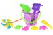 Набор для игры с песком Воздушной вертушкой (фиолетовое ведро) (9 шт.) Same Toy HY-1206WUt-2 HY-1206WUt-1 фото