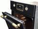 Духова шафа Kaiser електрична компактна Art Deco, 50л, A, дисплей, конвекція, чорний (EH4796AD)