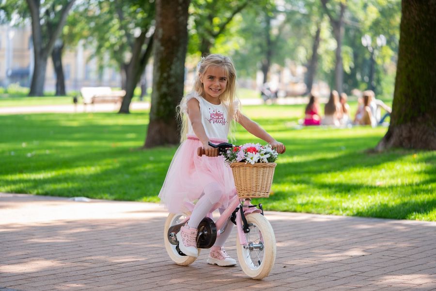 Дитячий велосипед MIQILONG RM 12" Pink (ATW-RM12-PINK) - Уцінка ATW-RM12-PINK фото