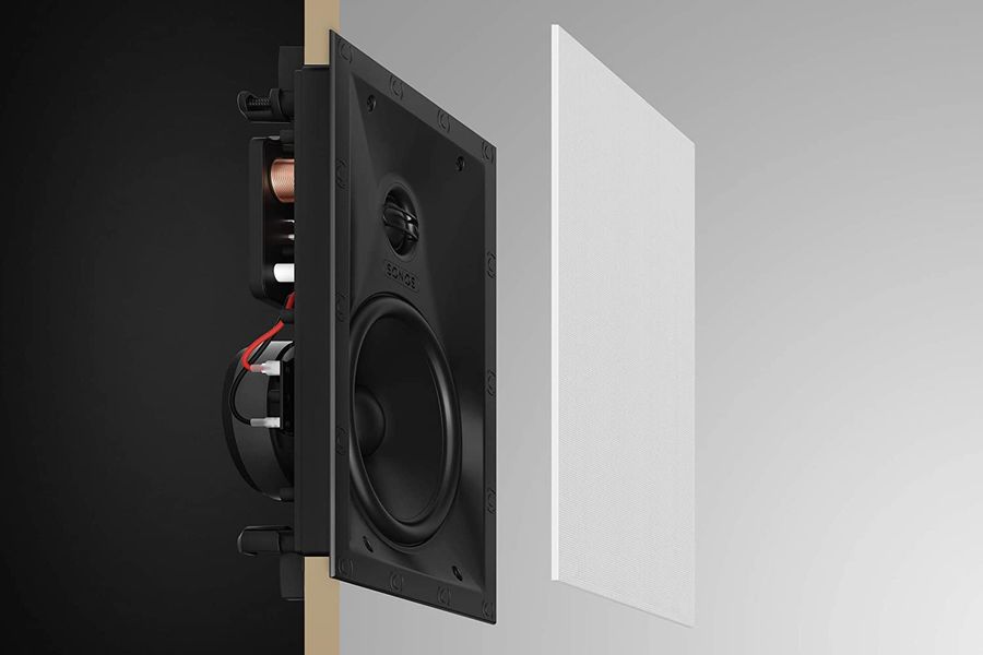 Вбудована в стіну акустична система Sonos In-Wall Speaker, Пара INWLLWW1 фото