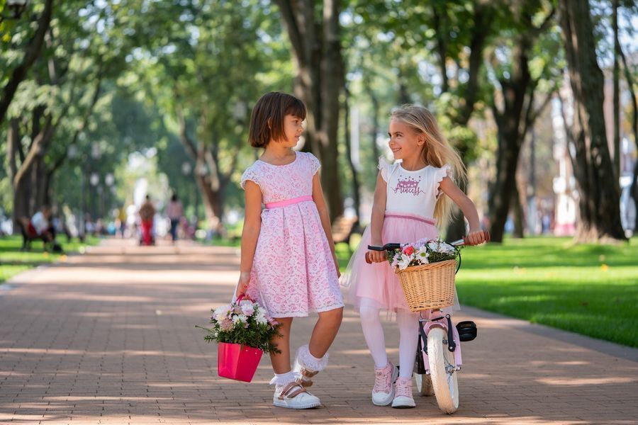 Дитячий велосипед MIQILONG RM 12" Pink (ATW-RM12-PINK) - Уцінка ATW-RM12-PINK фото