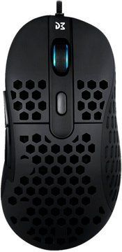 Миша ігрова Dream Machines DM6 HOLEY USB Black (DM6_HOLEY) DM6_HOLEY фото
