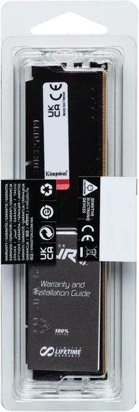Память ПК Kingston DDR5 16GB 5600 FURY Beast Black EXPO (KF556C36BBE-16) KF556C36BBE-16 фото