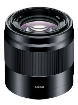 Об'єктив Sony 50mm, f/1.8 Black для камер NEX SEL50F18B.AE фото