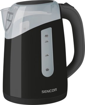 Электрочайник Sencor Series 1700, 1.7л, Strix, пластик, черный SWK1701BK фото