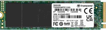 Накопичувач SSD Transcend M.2 500GB PCIe 3.0 (TS500GMTE110Q) TS500GMTE110Q фото