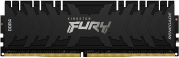 Память ПК Kingston DDR4 16GB KIT (8GBx2) 4600 FURY Renegade Black (KF446C19RBK2/16) KF446C19RBK2/16 фото