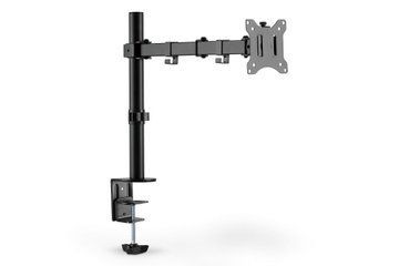 Кріплення DIGITUS Dual Monitor Clamp, 15-32", з нахилом, поворотом (DA-90399) DA-90399 фото