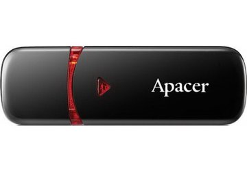 Накопитель Apacer 32GB USB 2.0 Type-A AH333 Black (AP32GAH333B-1) AP32GAH333B-1 фото