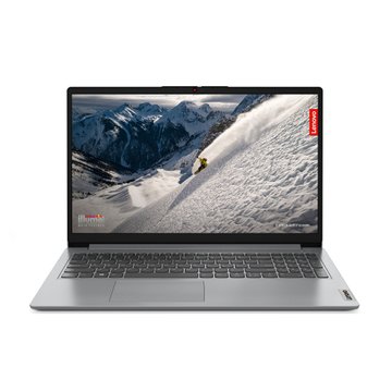 Ноутбук Lenovo IdeaPad 1 15.6" FHD IPS AG, Intel N6000, 8GB, F256GB, UMA, DOS, серый (82LX006SRA) 82LX006SRA фото