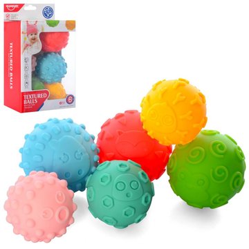 Іграшки для купання М'ячики HE0256 7,5 см HE0256 фото