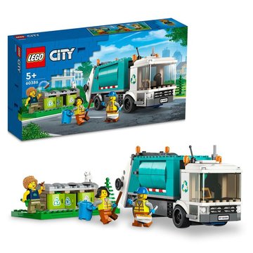 Конструктор LEGO City Сміттєпереробна вантажівка 60386 60386 фото