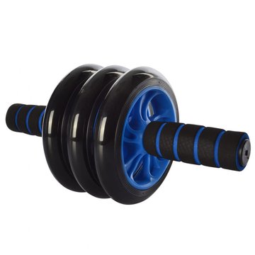 Тренажер колесо для м'язів преса MS 0873 діаметр 14 см MS 0873(Blue) фото