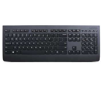 Клавіатура мембранна Lenovo Professional 108key, WL, EN/UKR/RU, чорний - Уцінка 4Y41D64797 фото