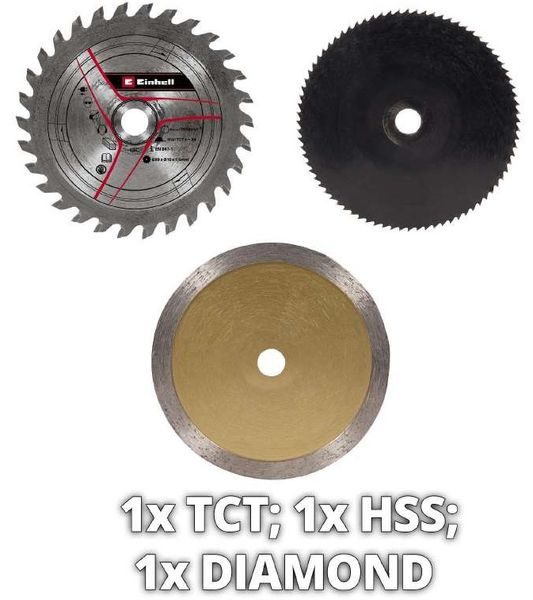 Міні-пила дискова Einhell TC-CS 89, 600 Вт, 89х10 мм 4331030 фото