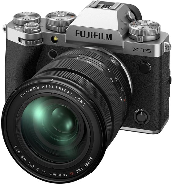 Цифр. фотокамера Fujifilm X-T5 + XF 16-80 F4 Kit Silver (16782600) 16782600 фото