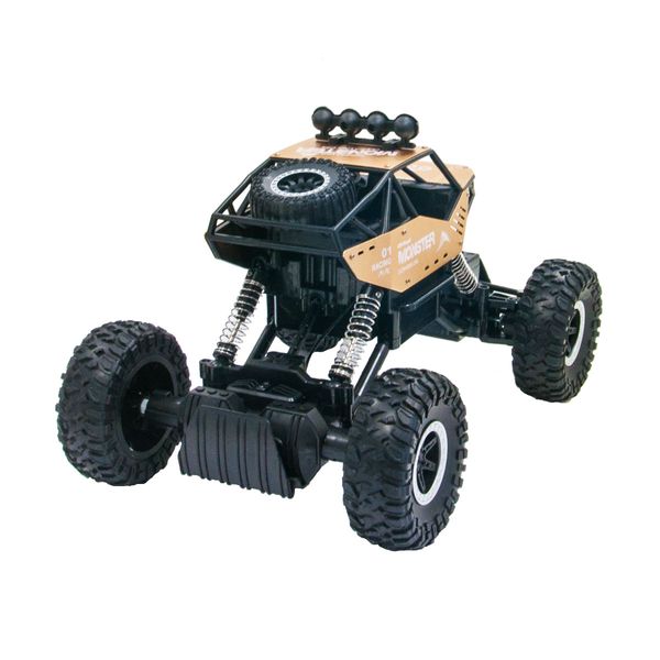 Автомобиль OFF-ROAD CRAWLER на р/у – FORCE (золотой, аккум. 7.2V, метал. корпус, 1:14) - Уцінка 100385 фото