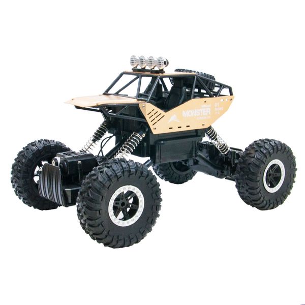 Автомобиль OFF-ROAD CRAWLER на р/у – FORCE (золотой, аккум. 7.2V, метал. корпус, 1:14) - Уцінка 100385 фото