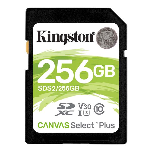Карта памяти Kingston 256GB SDXC C10 UHS-I R100MB / s (SDS2/256GB) SDS2/256GB фото