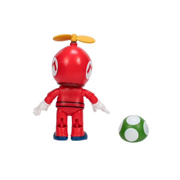 Ігрова фігурка з артикуляцією SUPER MARIO - ПРОПЕЛЕР МАРІО (10 cm, з аксес.) (40827i) 40827i фото