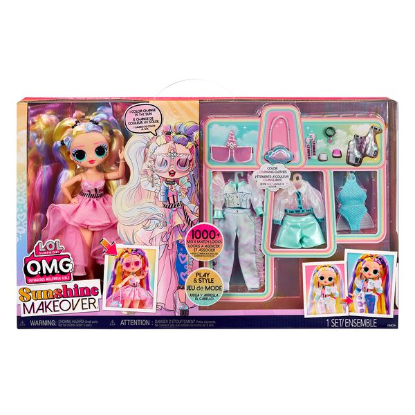 Ігровий набір з лялькою L.O.L. Surprise! серії O.M.G. Sunshine Makeover – Великий сюрприз (589464) 589464 фото