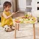 Деревянный развивающий столик Viga Toys Ферма (44657)