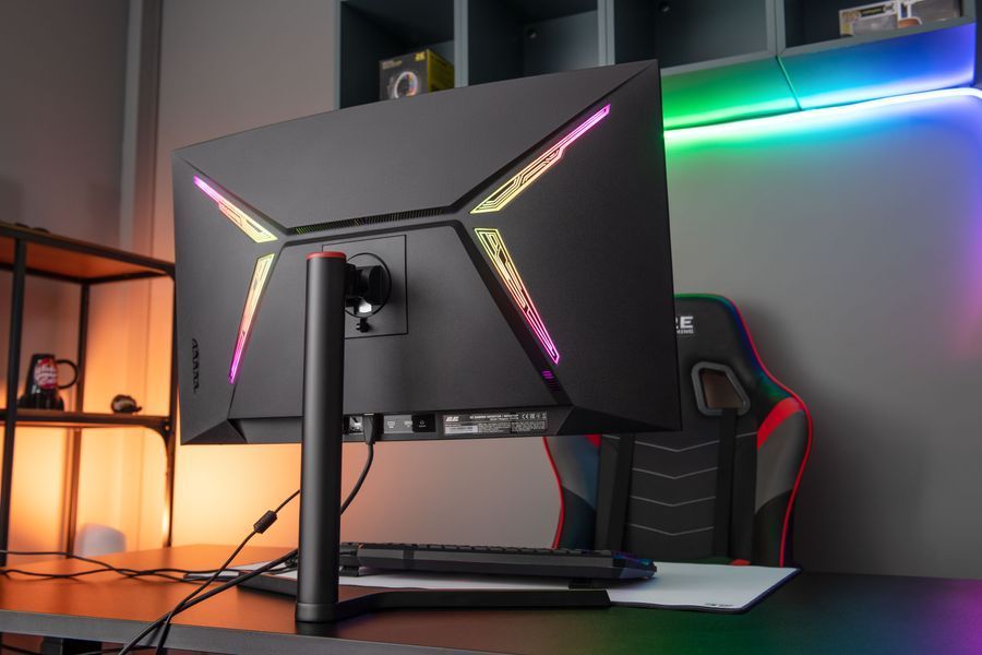 Монитор 2E GAMING 31.5" G3223B 2xHDMI, DP, MM, VA, 2560x1440, 165Hz, 1ms, NTSC 72%, CURVED, FreeSync (2E-G3223B-01.UA) 2E-G3223B-01.UA фото
