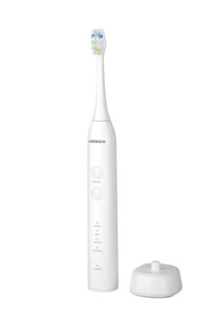 Электрическая зубная щетка Ardesto ETB-112W белая/2 насадки/индукционная зарядная база с коннектором USB/IPX7 ETB-112W - Уцінка ETB-112W фото