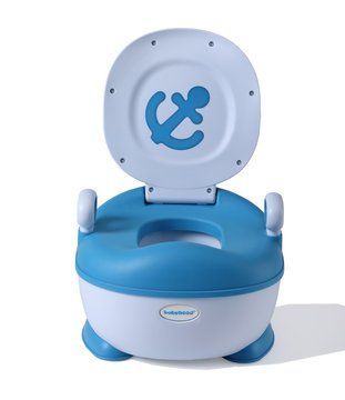 Дитячий горщик Лу Лу, блакитний - Babyhood (BH-128B) BH-128B фото