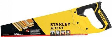Ножівка по дереву Stanley Jet-Cut Fine, універсальна, 11TPI, загартовані зуби, 380мм 2-15-594 фото